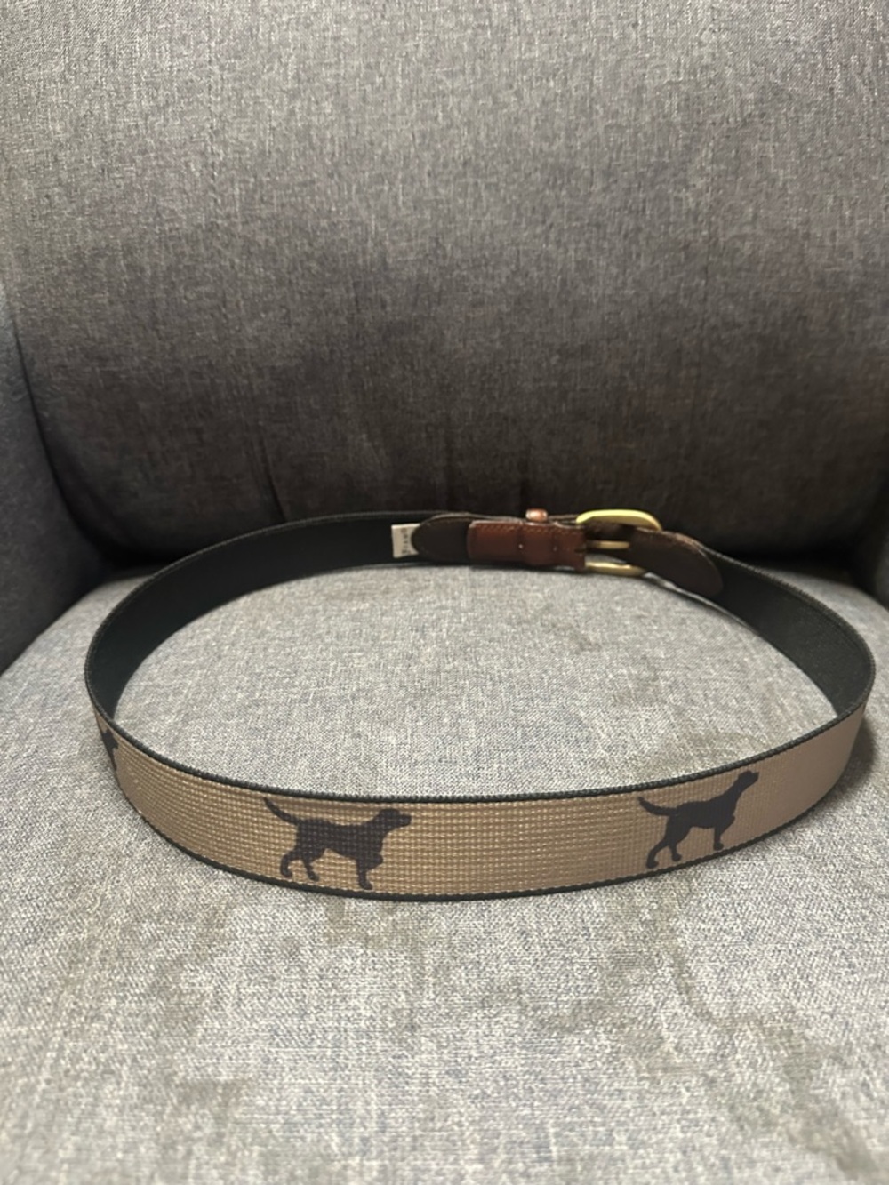 Orvis Labrador Retriever Needlepoint Belt - Picture 4 of 10